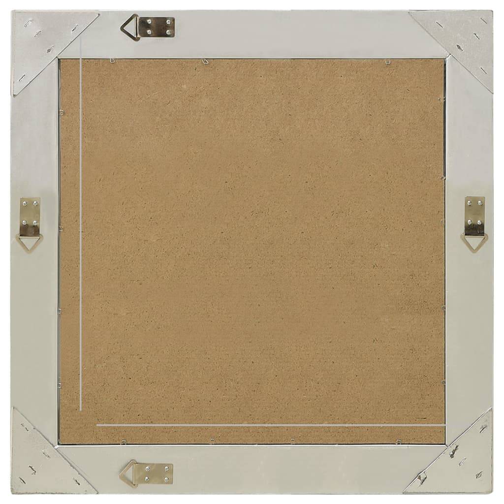 Prolenta Premium - Miroir  Cerignola Argenté  60 X 60 cm  - P87209A - Image 3