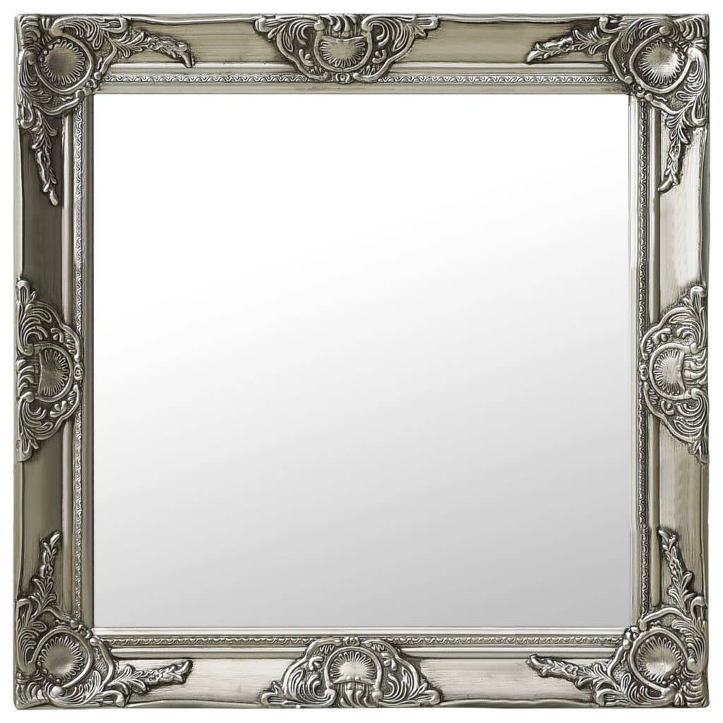 Prolenta Premium - Miroir Cerignola Argenté 60 X 60 cm - P87209A - Image 1