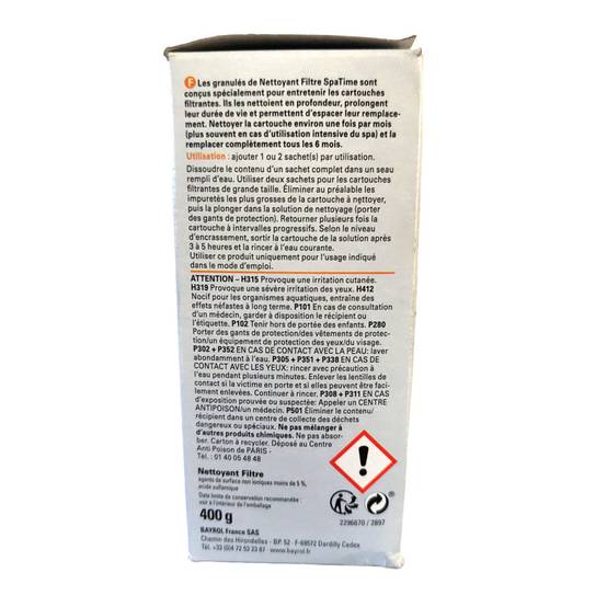 Bayrol - Nettoyant filtre SpaTime 4x100 gr - Imagen 2