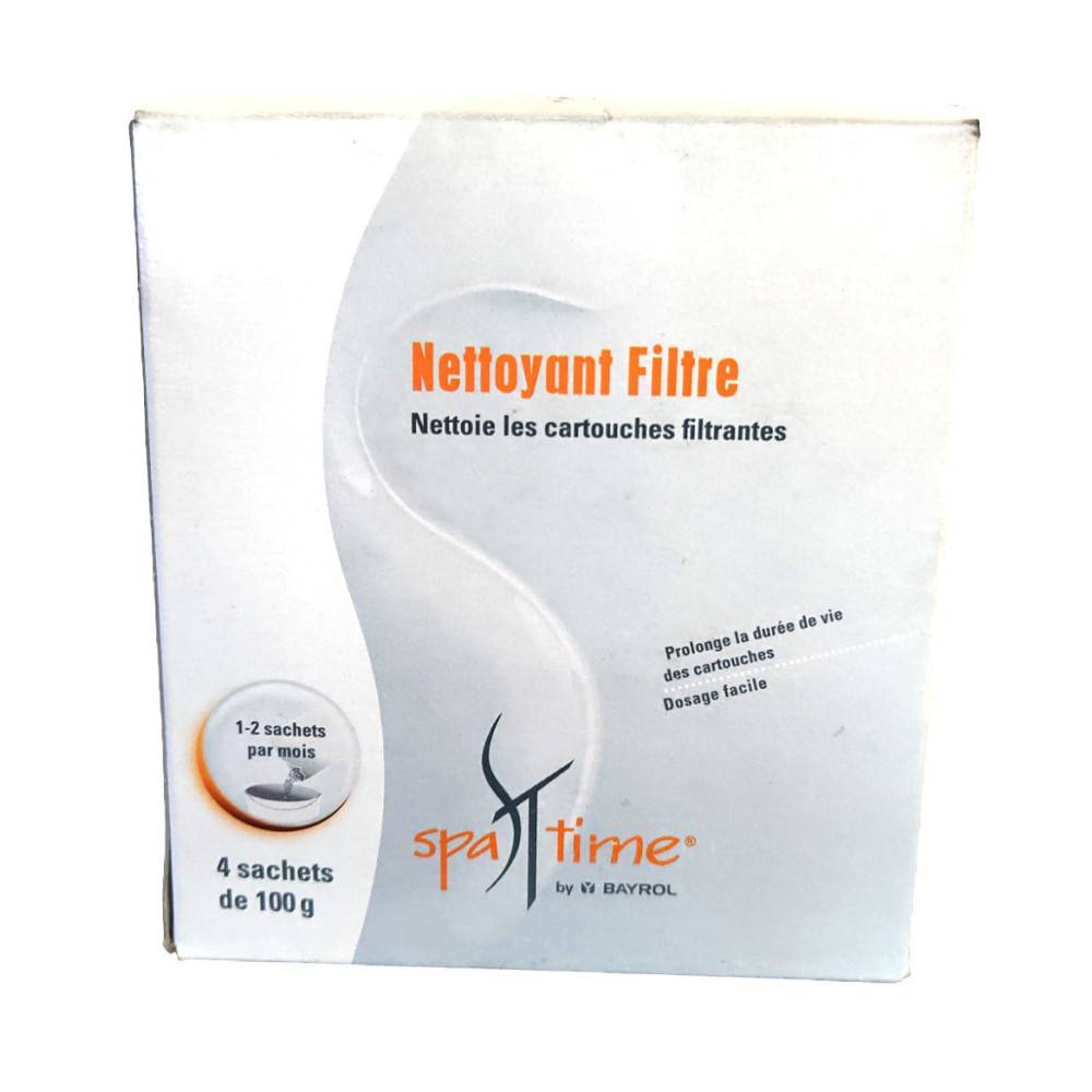 Bayrol - Nettoyant filtre SpaTime 4x100 gr - Imagen 1