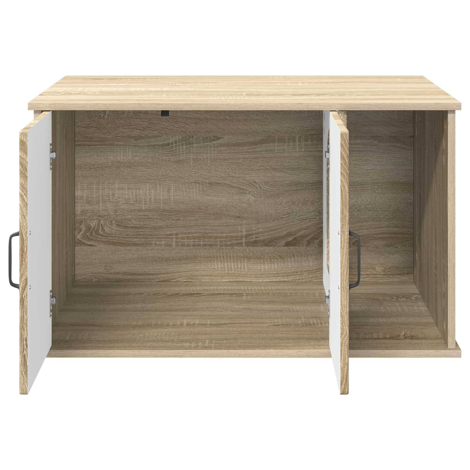 Chatiere bois marron  85 x 55 x 50,5 cm  - Prolenta premium p369.8 - Image 5