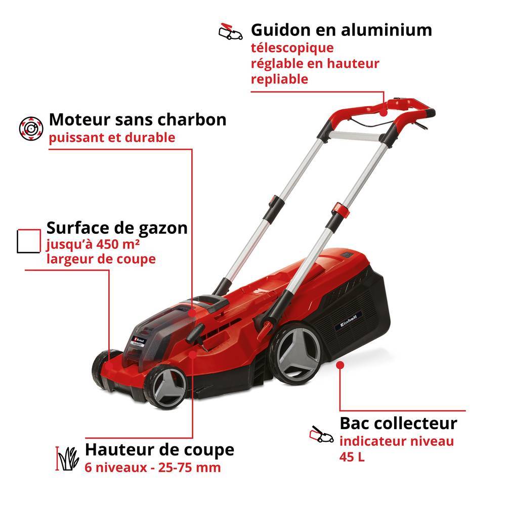 Einhell - Tondeuse à gazon sans fil RASARRO Einhell - Image 2
