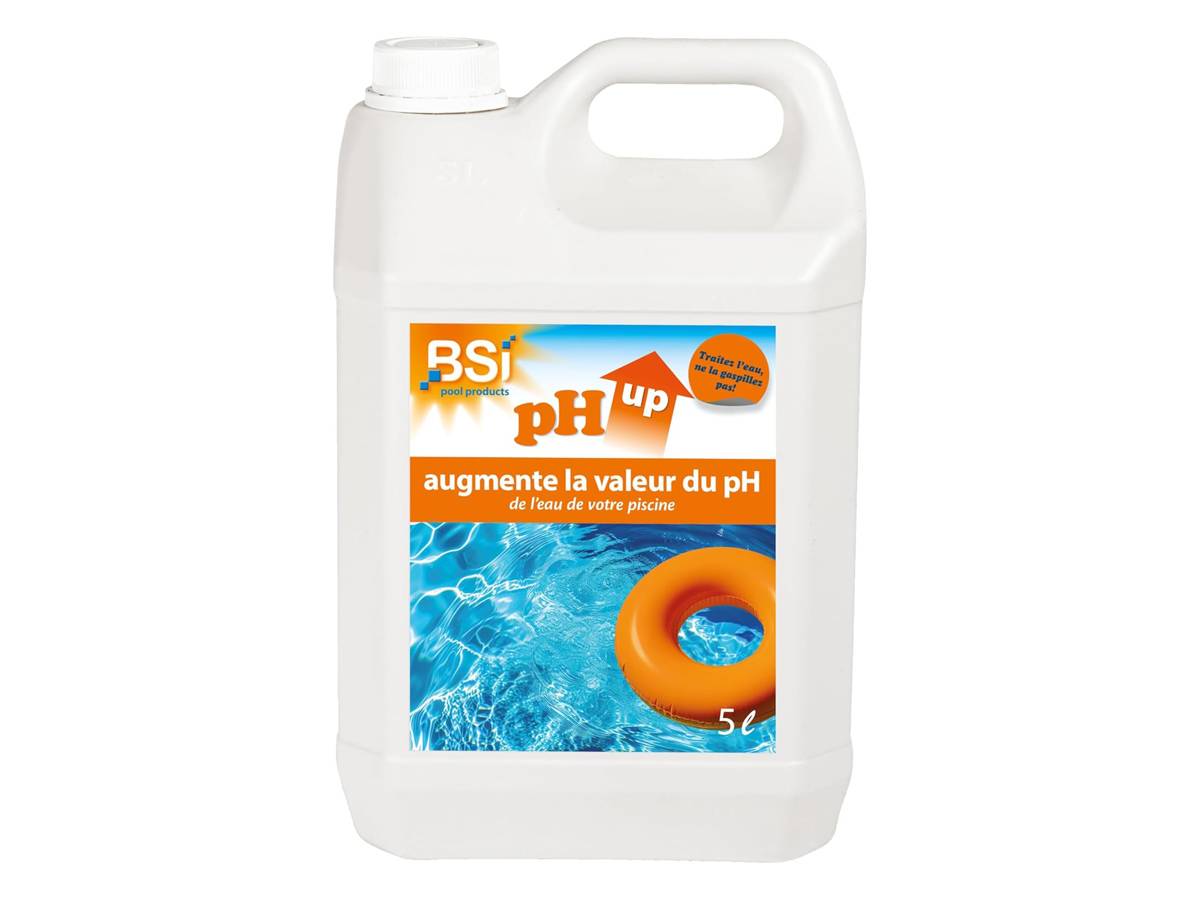 BSI - pH Plus - pH Up Liquide - Pour Augmenter Le pH de l'Eau - Idal Pour  Piscine Et Spa - Pour Une Baignade Agrable - 5L - Jardiland