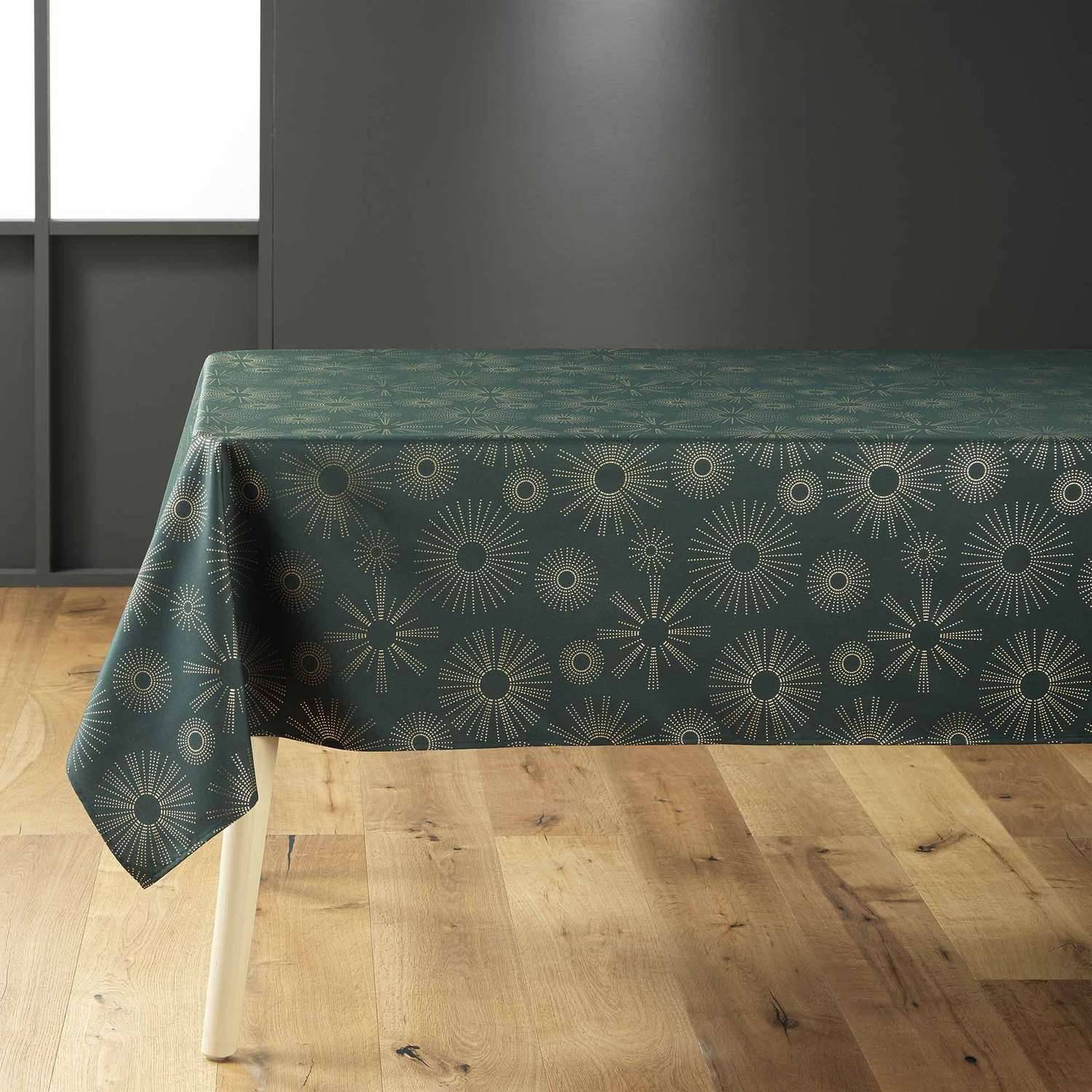 Sans Marque - Nappe rectangulaire antitache et infroissable - Douceur d'intérieur - Imagen 3