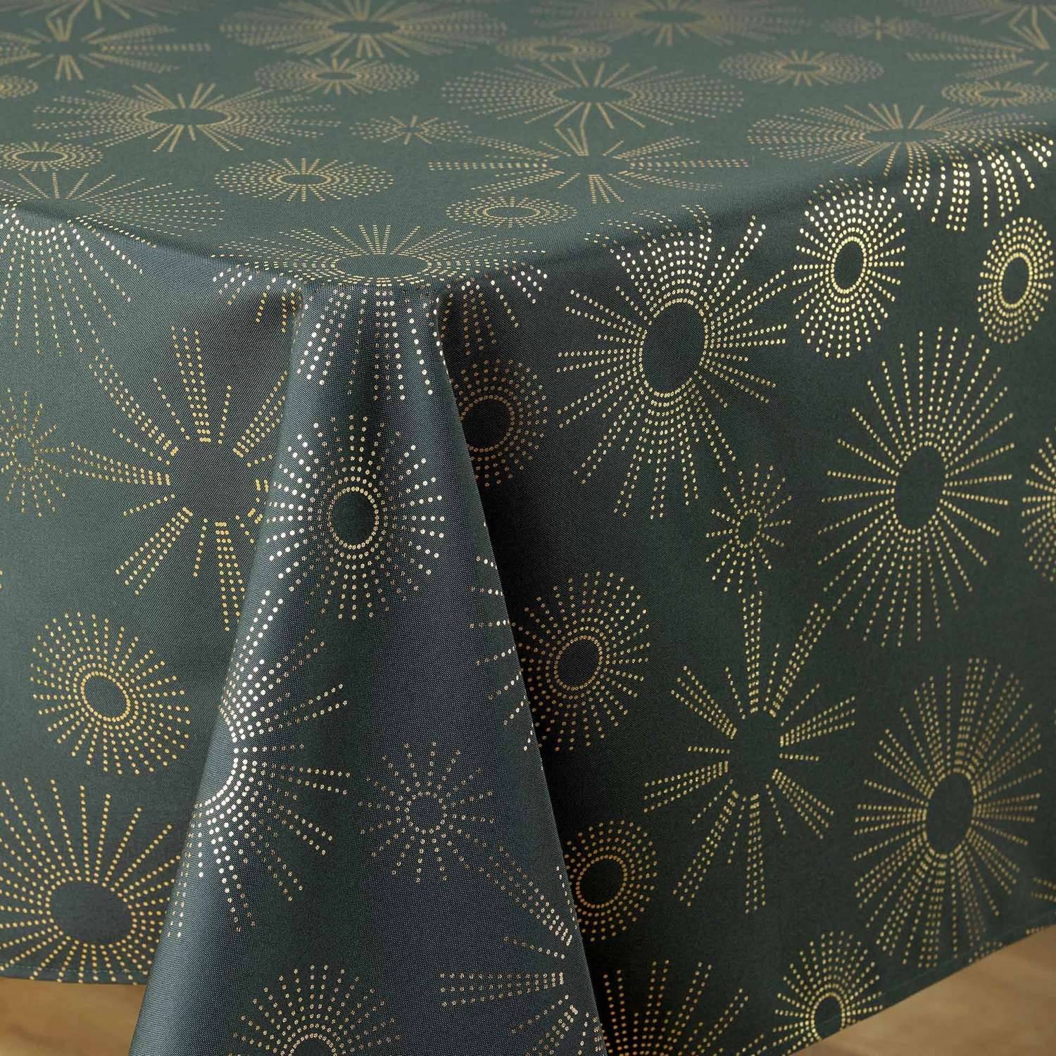 Sans Marque - Nappe rectangulaire antitache et infroissable - Douceur d'intérieur - Imagen 4