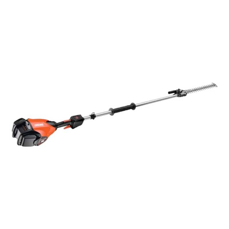 Echo - Taille-haies sur perche Long X-Series 50,4 V 53,6 cm – ECHO – avec 2 batteries 2,5Ah + chargeur – DHCA-2600HD/C1