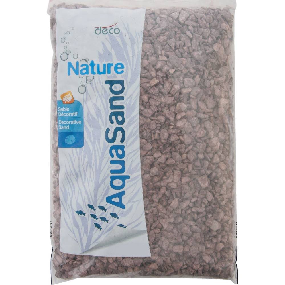 sol décoratif 2-6 mm naturel grès rouge AquaSand 1 kg pour aquarium - Imagen 1