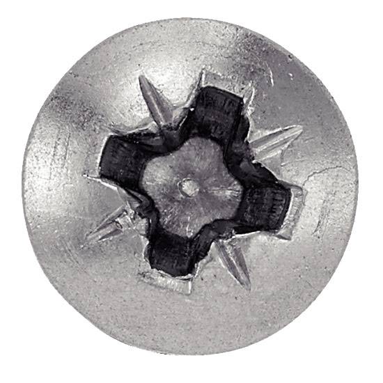 Acton - Boîte 200 Vis aggloméré tête cylindrique pozidrive Inox A2 ACTON - 4.5 x 50 mm - 623064.5X50 - Imagen 2