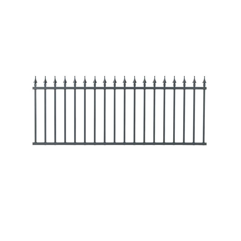 Clôture aluminium tradition travée style ferronnerie 2 m x H 76.5 cm Gris - Easy Clôture - Imagen 1