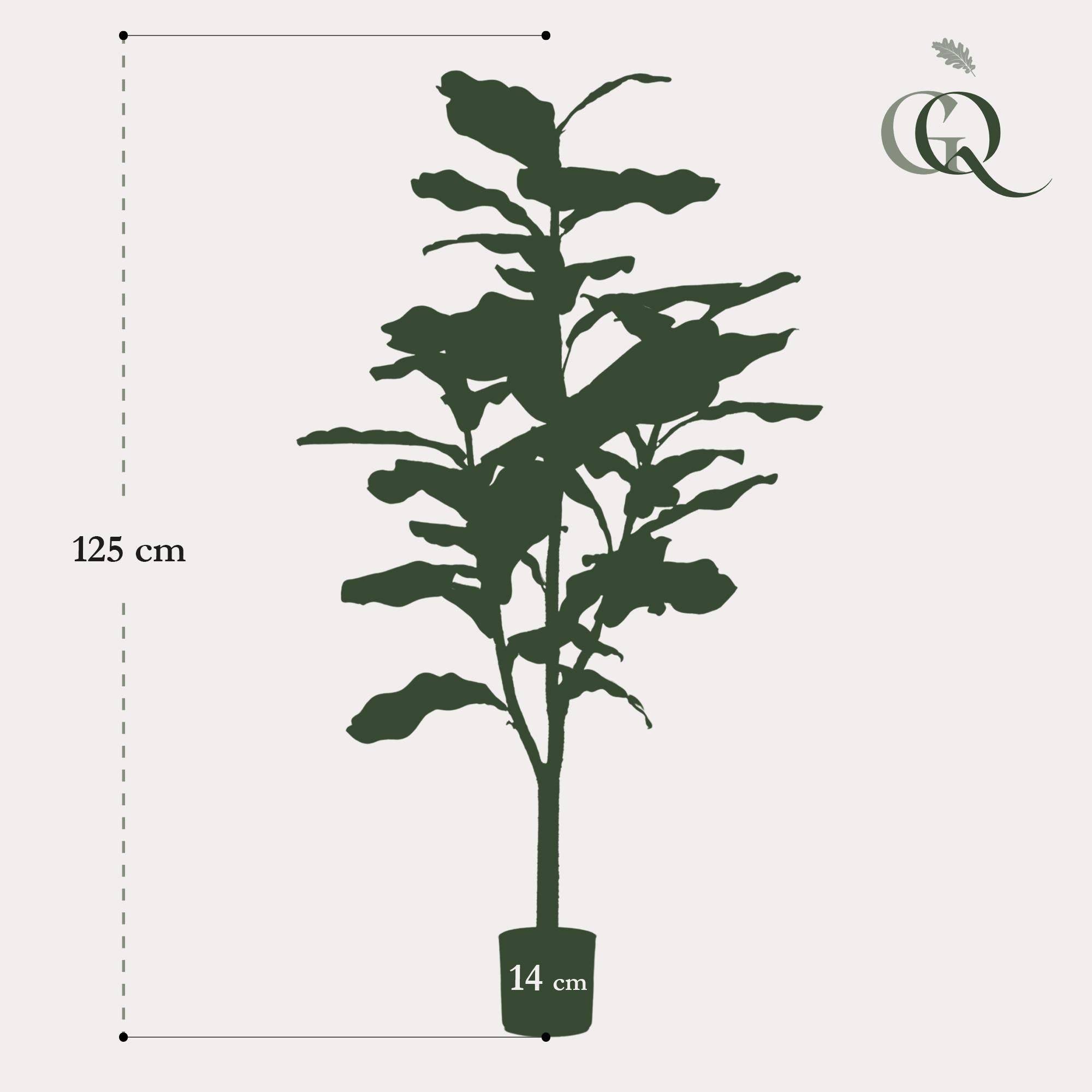 La Green Touch - Ficus Lyrata plante artificielle h125cm, Ø14cm- La Green Touch - Imagen 3