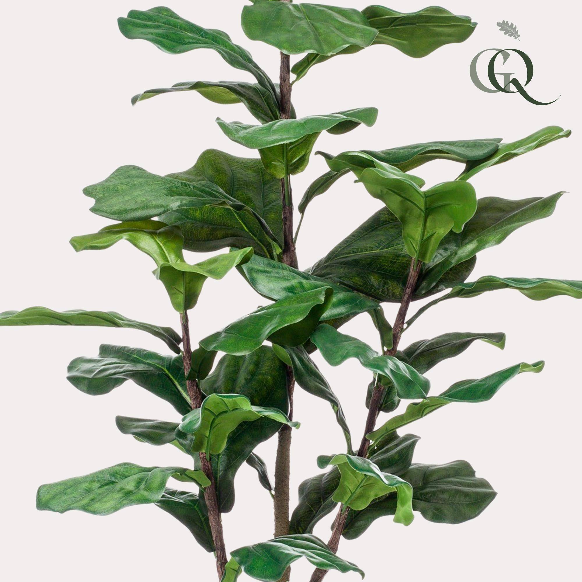 La Green Touch - Ficus Lyrata plante artificielle h125cm, Ø14cm- La Green Touch - Imagen 2