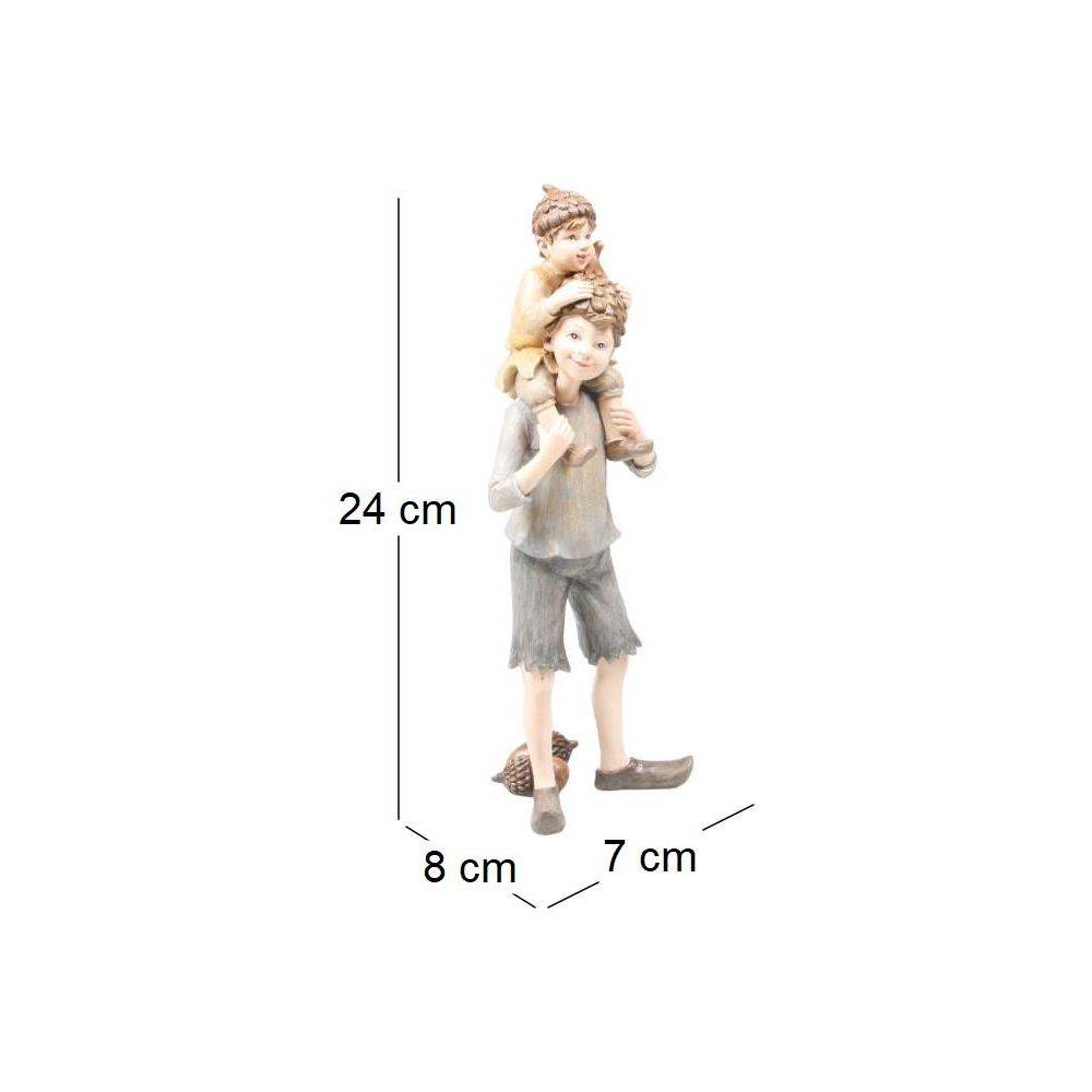 Sid - Figurine fée en résine Duo sur épaules Sid - Imagen 3