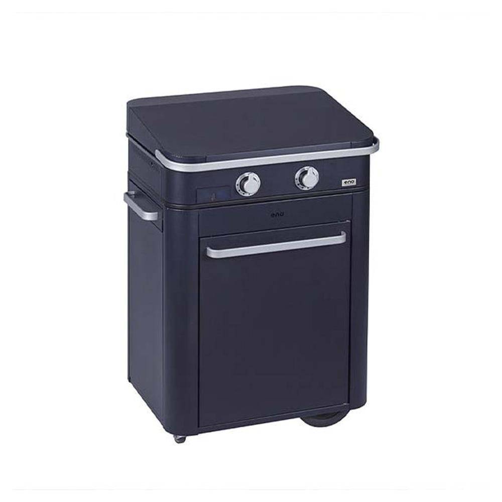 Eno - Chariot pour plancha Enosign 65 bleu navy Eno - Imagen 2