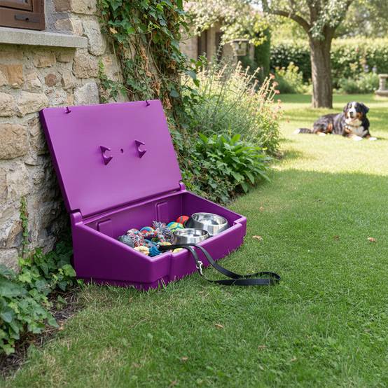 Coffre de jardin 50l-plast'up rotomoulage - Imagen 3