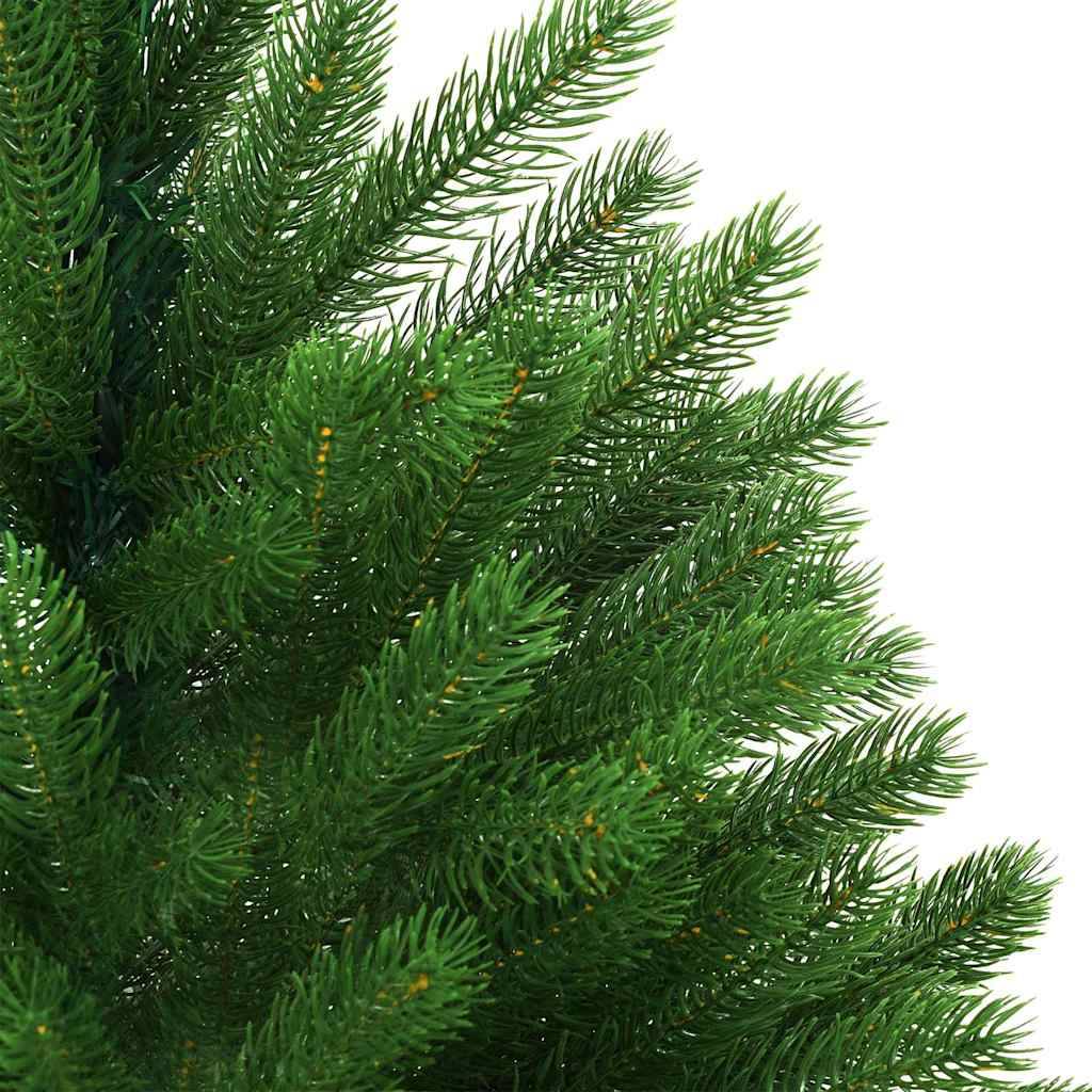 Sapin de Noël | Arbre de Noël avec 150 LED avec support Vert 120 cm PE Maison Chic - Image 8