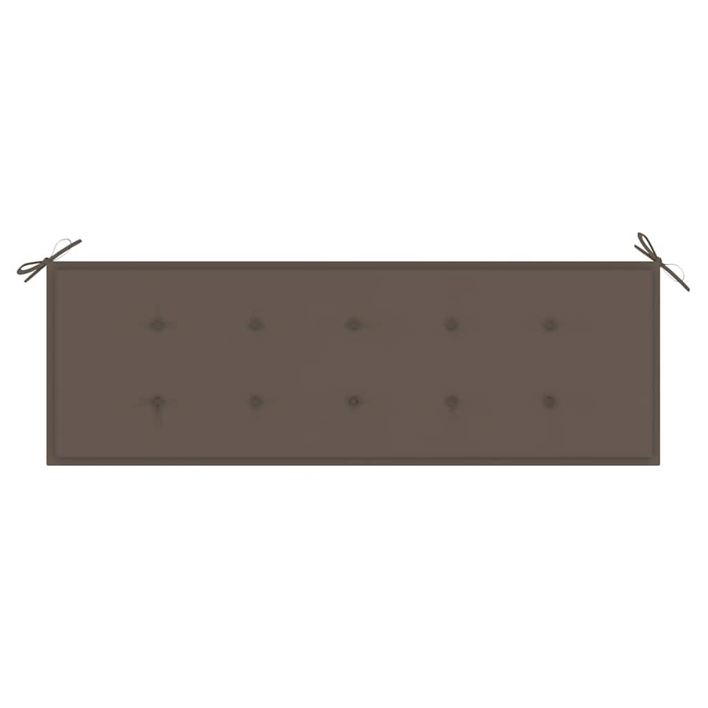 PANGIVO - Banc de jardin bois de teck naturel 159 x 57.5 x 90 cm, Poids:31.94kg - PANGIVO - Image 5