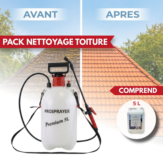 Pulvérisateur à pression 5 L + Produit ULTRA'DMOUSS 5 L - Image 1