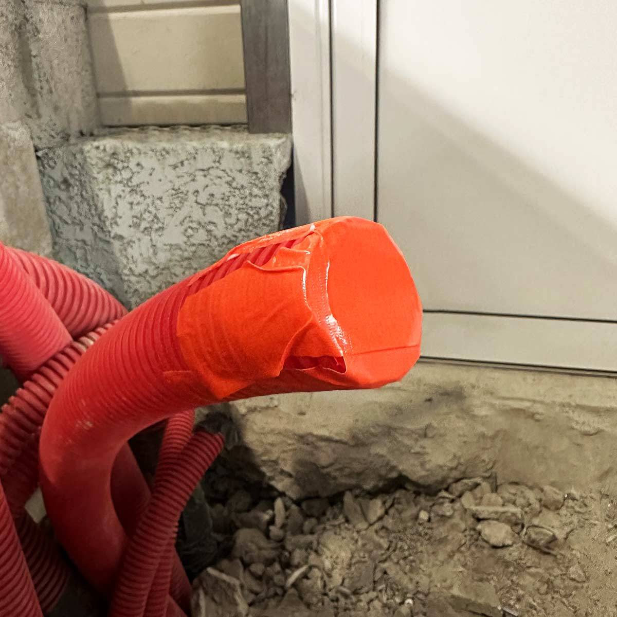 Lot de 6 Rubans adhésifs toilés orange 50 mm x 33 m - Rouleau adhésif pour fixer les bâches, fils et câbles TECPLAST - Imagen 9