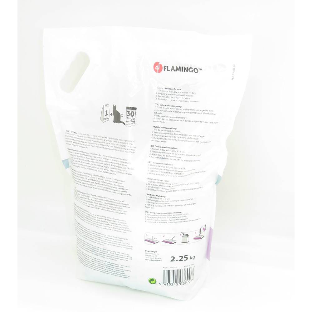 Litière silica granules moyen. 5.5 litres litière pour chat - Imagen 3