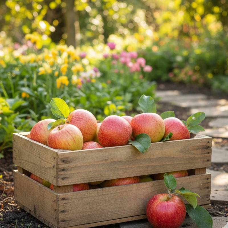 Pommier Reine des Reinettes - Bon rendement - Pot de 15L - Pallipom® - 150/175 cm - De 3,00 m à 5,00 m - Imagen 2