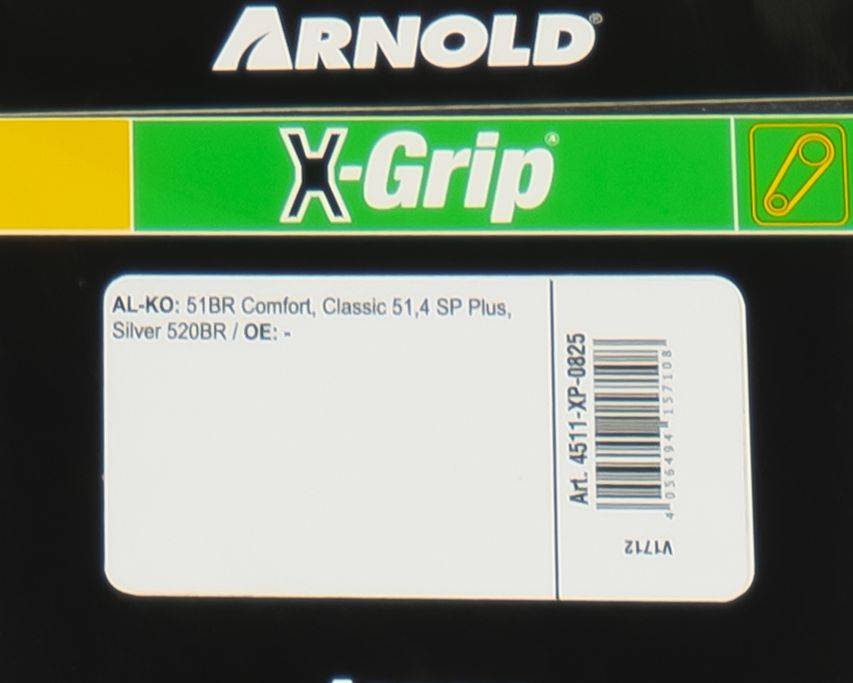 Arnold - Courroie trapézoïdale X-Grip V XPZ 825 pour autoportée et tracteur de jardin Arnold - Imagen 3