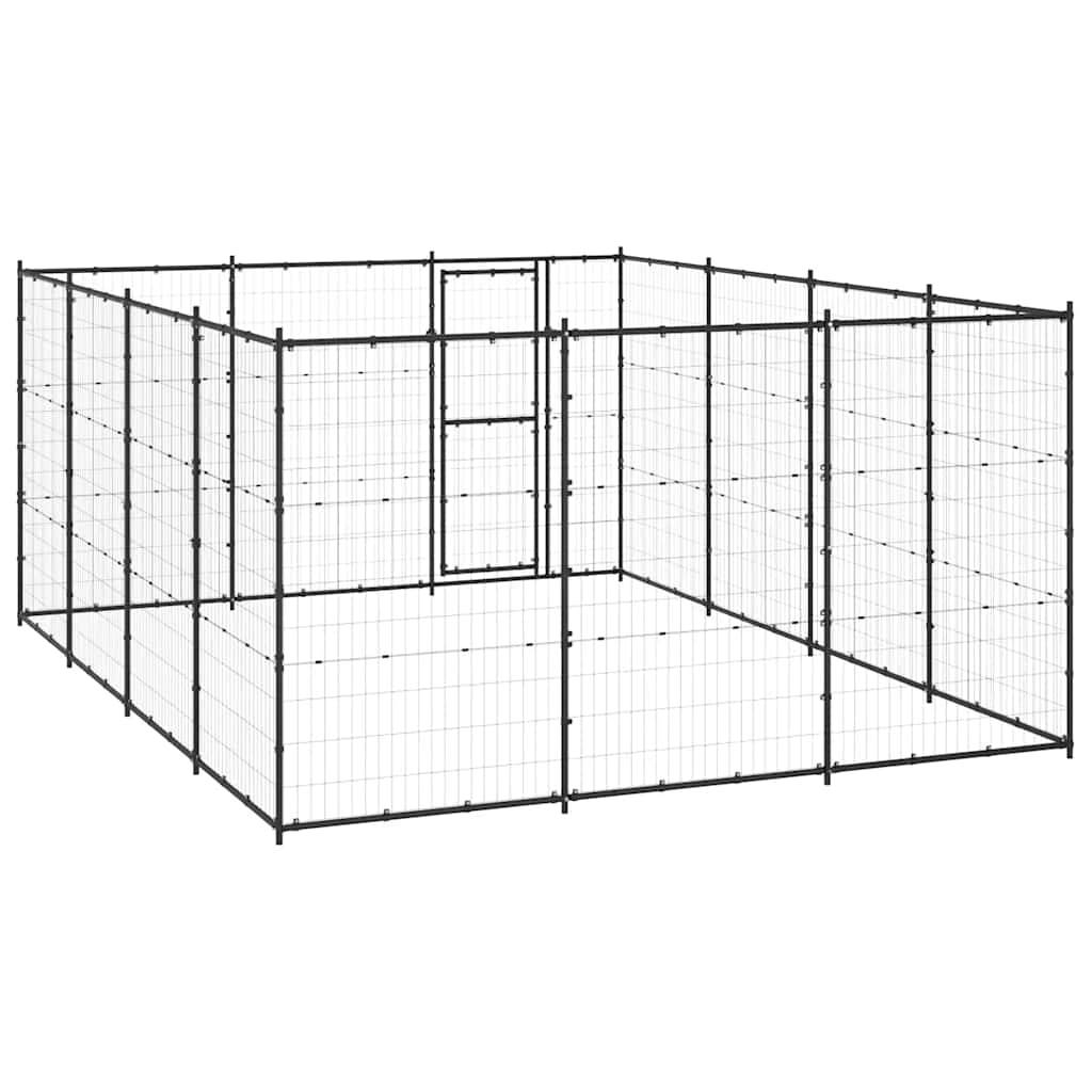 Vidaxl - Chenil extérieur Acier 14,52 m² vidaXL 3082313 - Imagen 7