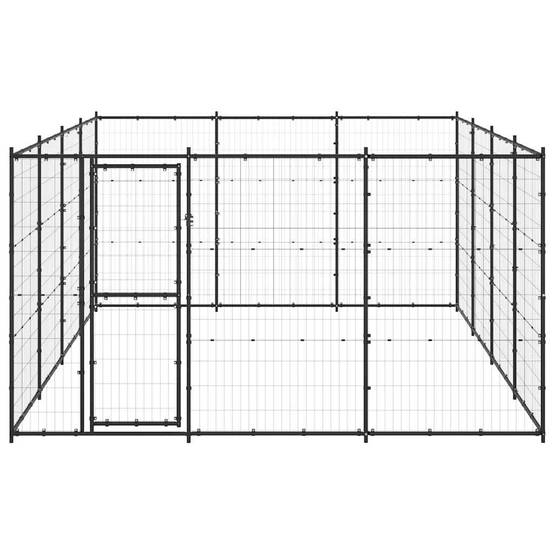 Vidaxl - Chenil extérieur Acier 14,52 m² vidaXL 3082313 - Imagen 5