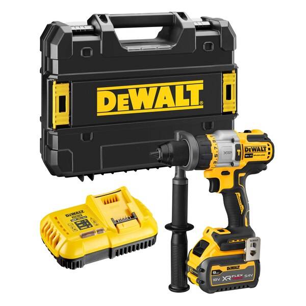 Dewalt - Perceuse-visseuse à percussion XRP 18V + 1 batterie XR Flexvolt 3/9Ah + chargeur + coffret TSTAK - DEWALT - DCD999X1-QW - Imagen 1