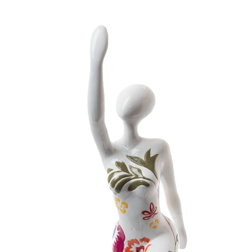 Amadeus - Statue femme Luisa blanc - Image 2