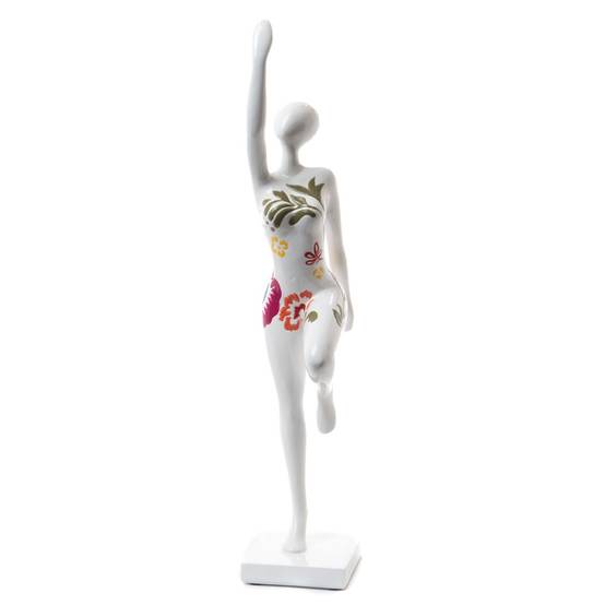 Amadeus - Statue femme Luisa blanc - Image 1