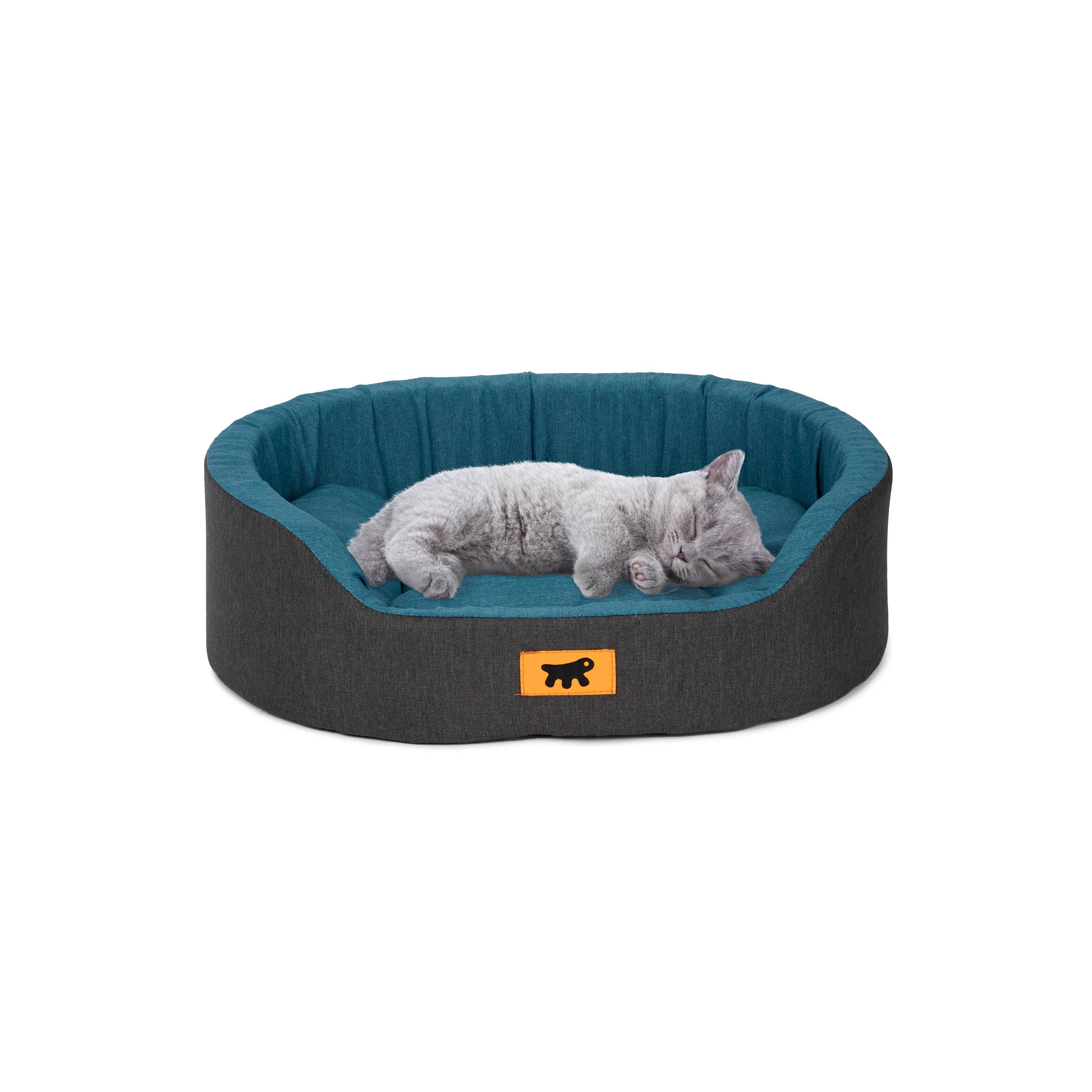 Ferplast - Ferplast Panier Chien Dandy, Coussin Amovible et Lavable, Housse en Coton avec Rembourrage Doux, Idéale Également comme Niche pour Chat, 45 x 35 x H - Imagen 4
