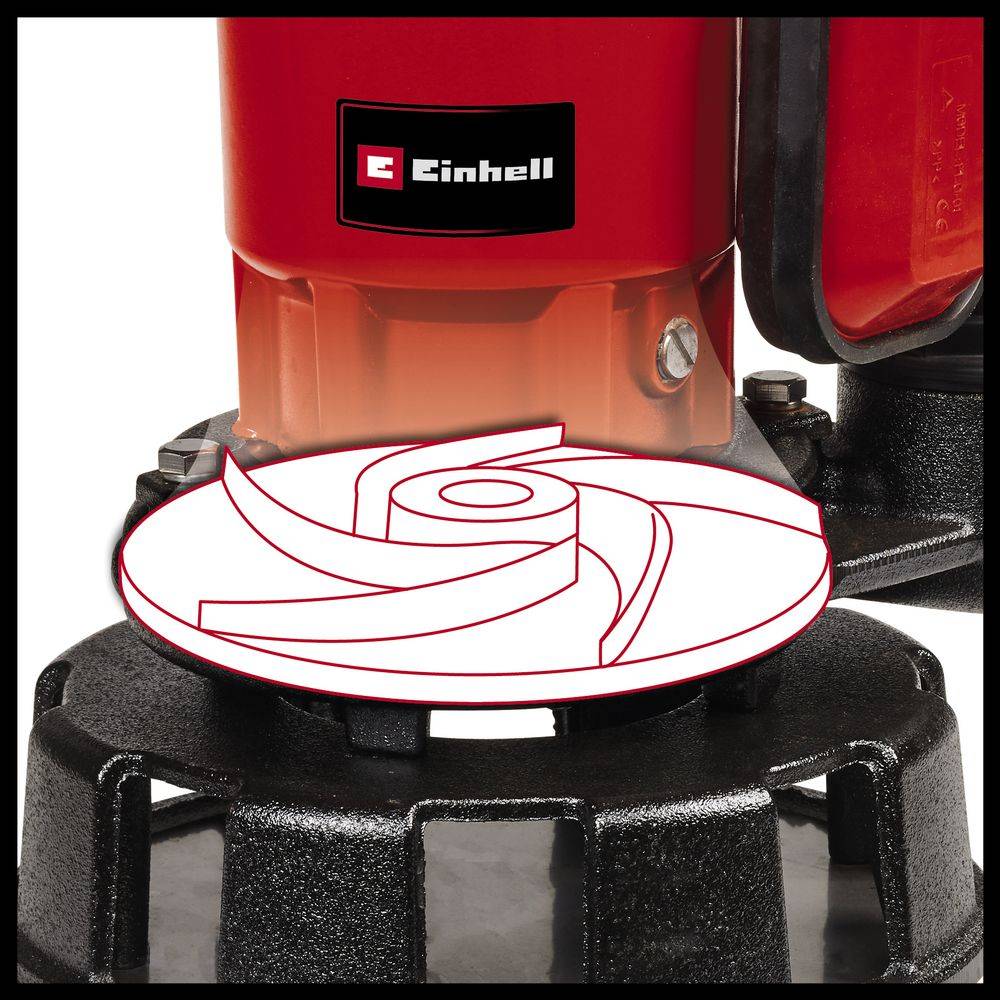 Einhell - Pompe d’évacuation pour eaux chargées GE-DP 900 Cut Einhell - Image 3