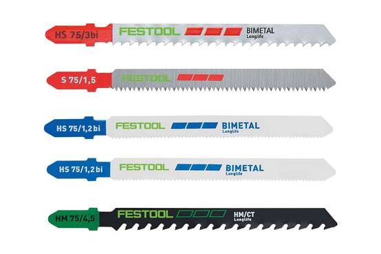 Jeu de lames de scie sauteuse FESTOOL STS-Sort/21 pièces P/M/B - 578072 - Image 2