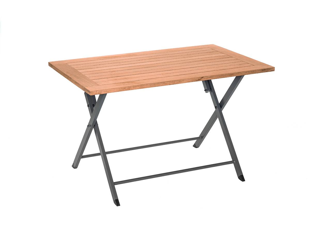 Ensemble repas pliant en teck - JARDILINE - Bois - Naturel - Imagen 7