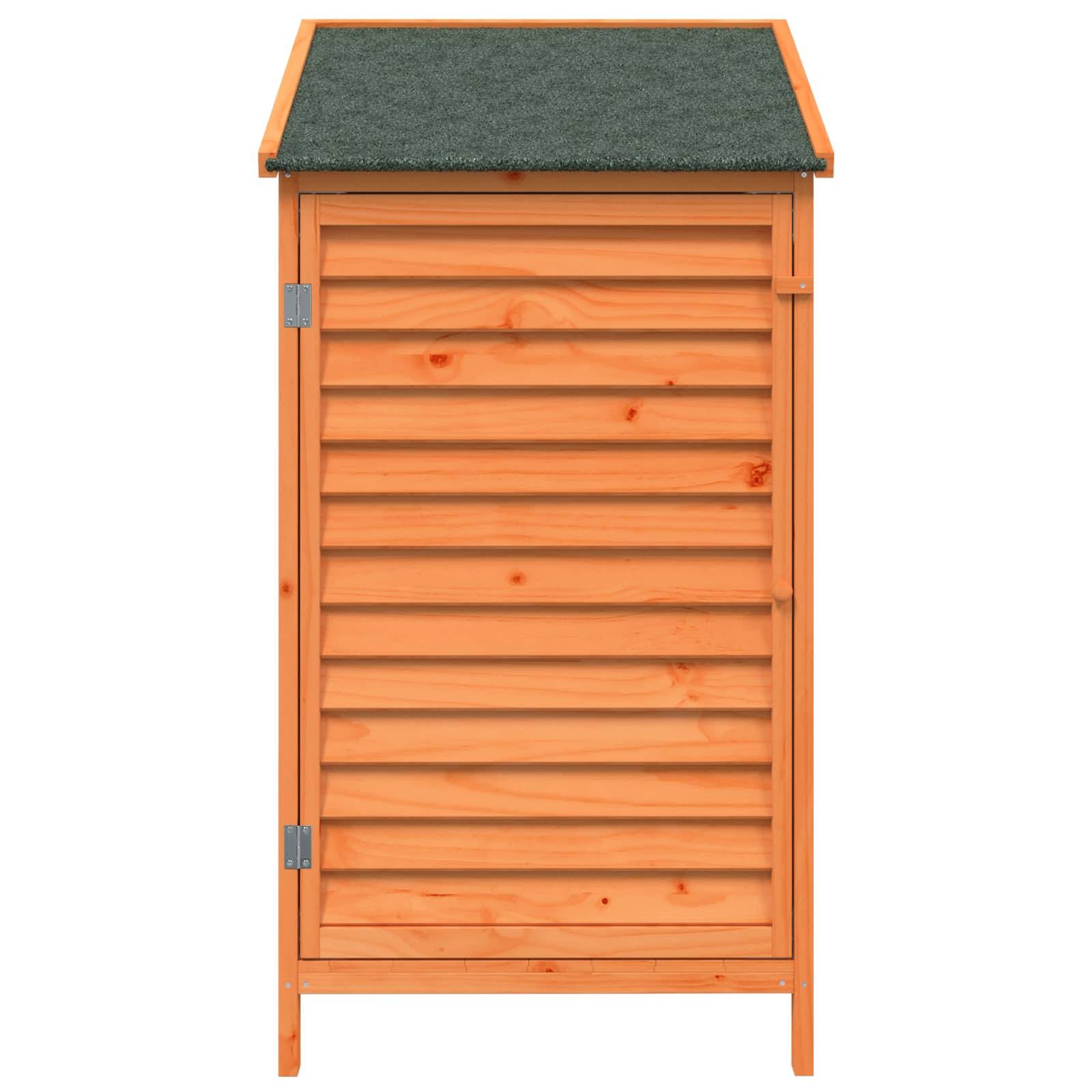 PANGIVO - Abri de jardin bois de sapin marron 59 x 56 x 113.5 cm, poids:13.64kg - PANGIVO - Image 5