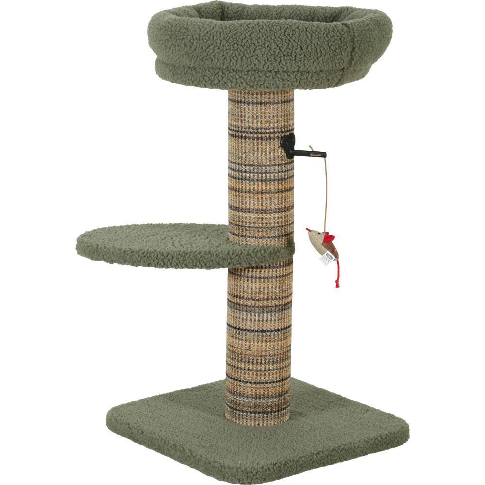 Zolux - Arbre à chat Boréal 70 cm vert pour chat - Image 4