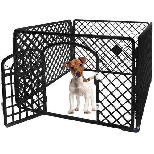 Entrepotbrico - Parc pour animaux - cage 90x90x60cm - Image 1