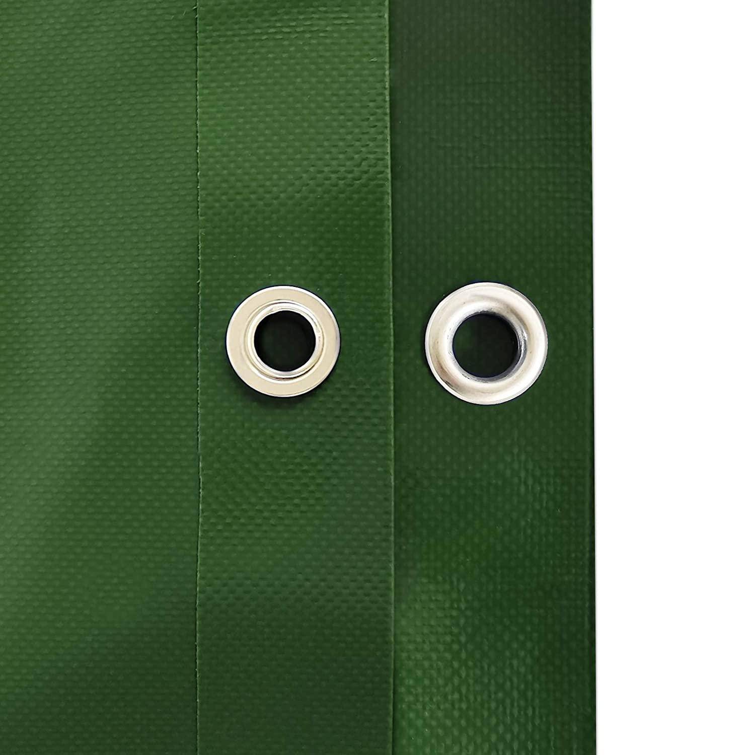 Helloshop26 - Bâche de protection imperméable résistante aux intempéries polyester revêtu de pvc 650 g m² couverture étanche d'extérieur camion meuble de jardin bo - Imagen 4