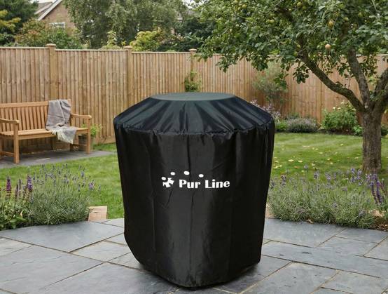 Purline - Barbecue Braséro charbon acier corten noir avec plancha Ø60cm EFP56B – Purline - Image 7