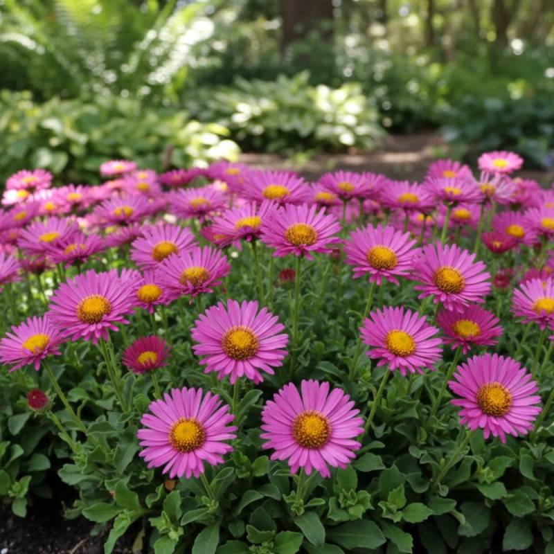 Vergerette glauque Sea Breeze, Erigeron à fleurs Rose/ - feuillage Persistant - Godet - 5/20 cm - Imagen 1