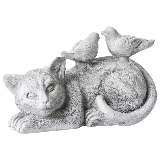 Statue de jardin Oxyde de magnésium Gris KALELA - Beliani - Image 1