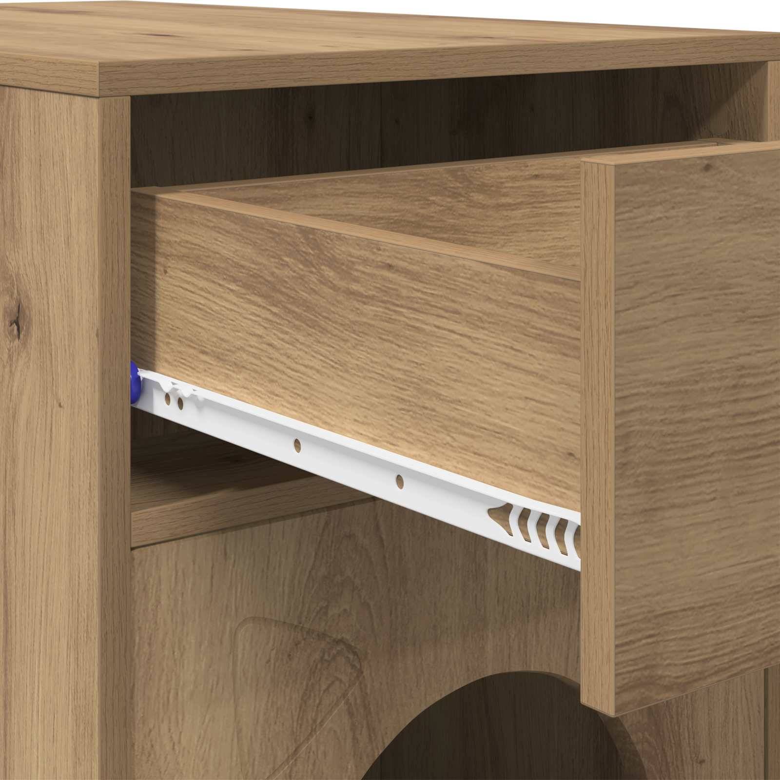 Vidaxl - Maison pour chat Chêne artisan 72 x 42.5 x 70 cm vidaXL 8000688 - Image 10