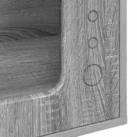 Maison Chat Bois Gris Sonoma Moderne Repos 51cm pour Chat Pratique - ComfortXL Outdoor Living - Image 6