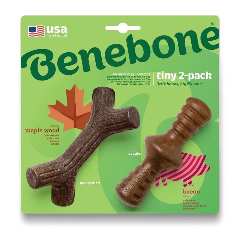 Benebone Lot De 2 Jouets A Mâcher Pour Petits Chiens - Image 1