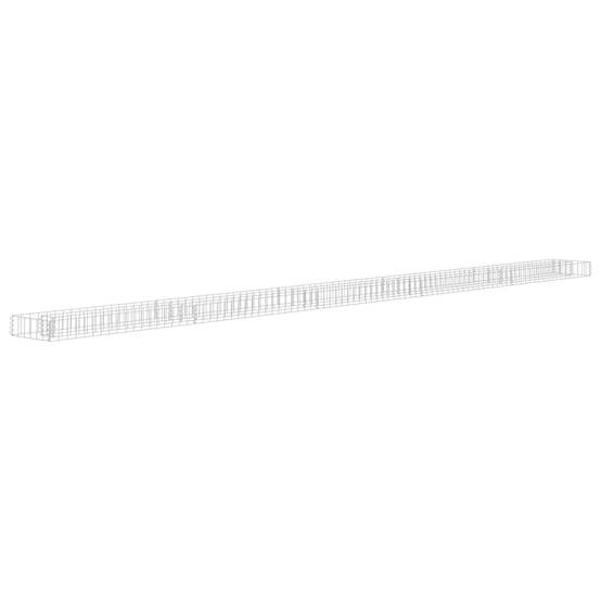 ComfortXL - Bordure de jardin Gabion Acier galvanisé plate pour pelouse 450x30x10 cm – ComfortXL Outdoor Living - Image 2