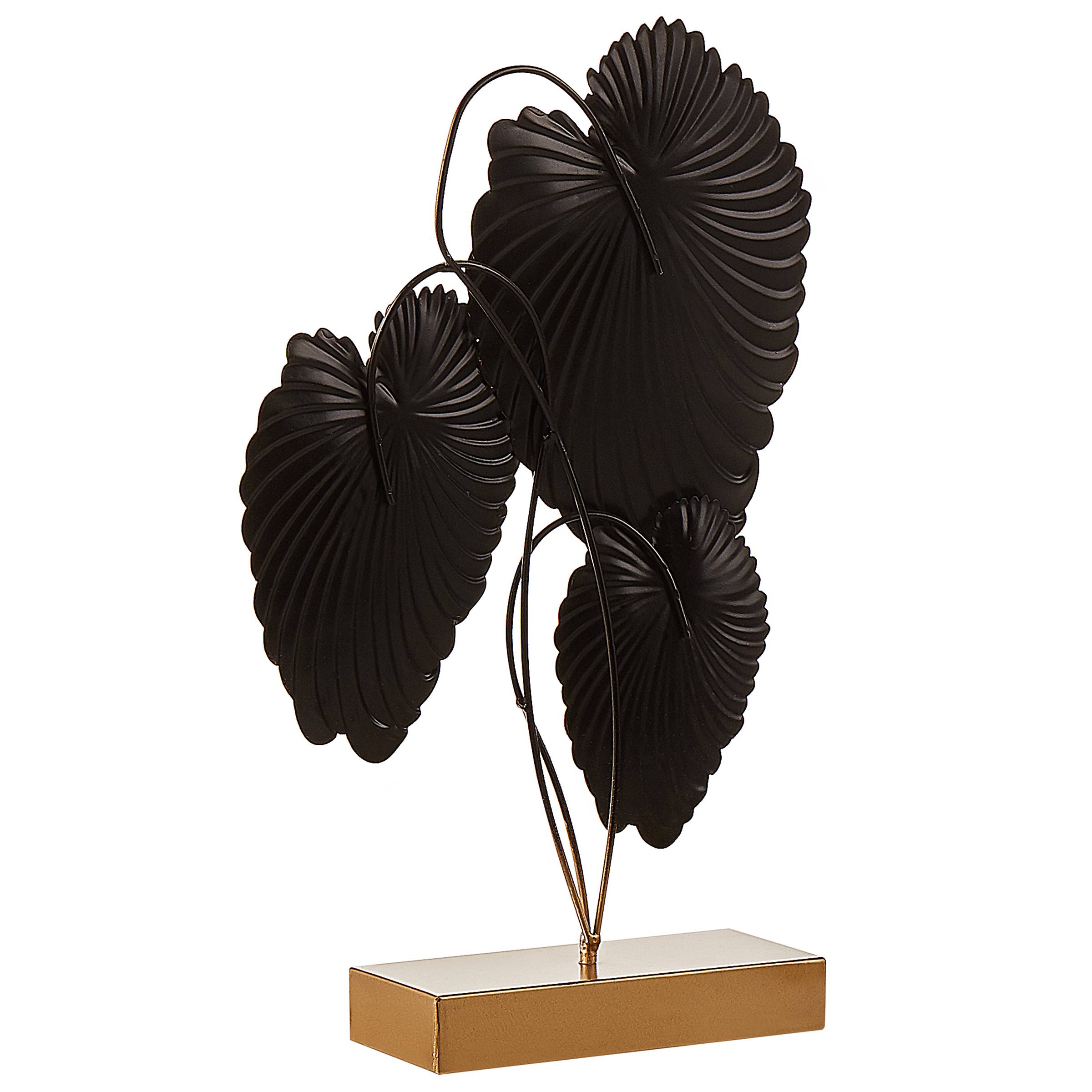 Beliani - Accessoire Décoratif Métal Bleu paon SODIUM - 26x8x44- Beliani - Image 5