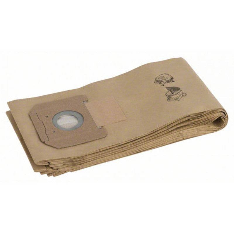 Bosch - Lot de 5 sac-filtres en papier BOSCH 2607432036 - Pour GAS 55 M AFC Bosch - Imagen 1