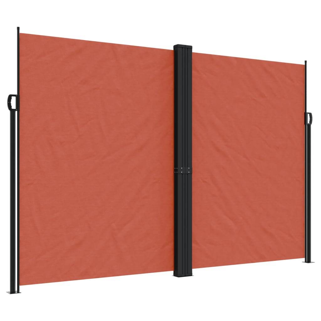 Store banne | Auvent latéral rétractable terre cuite 220x1200 cm Maison Chic - Image 1
