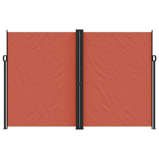 Store banne | Auvent latéral rétractable terre cuite 220x1200 cm Maison Chic - Image 3