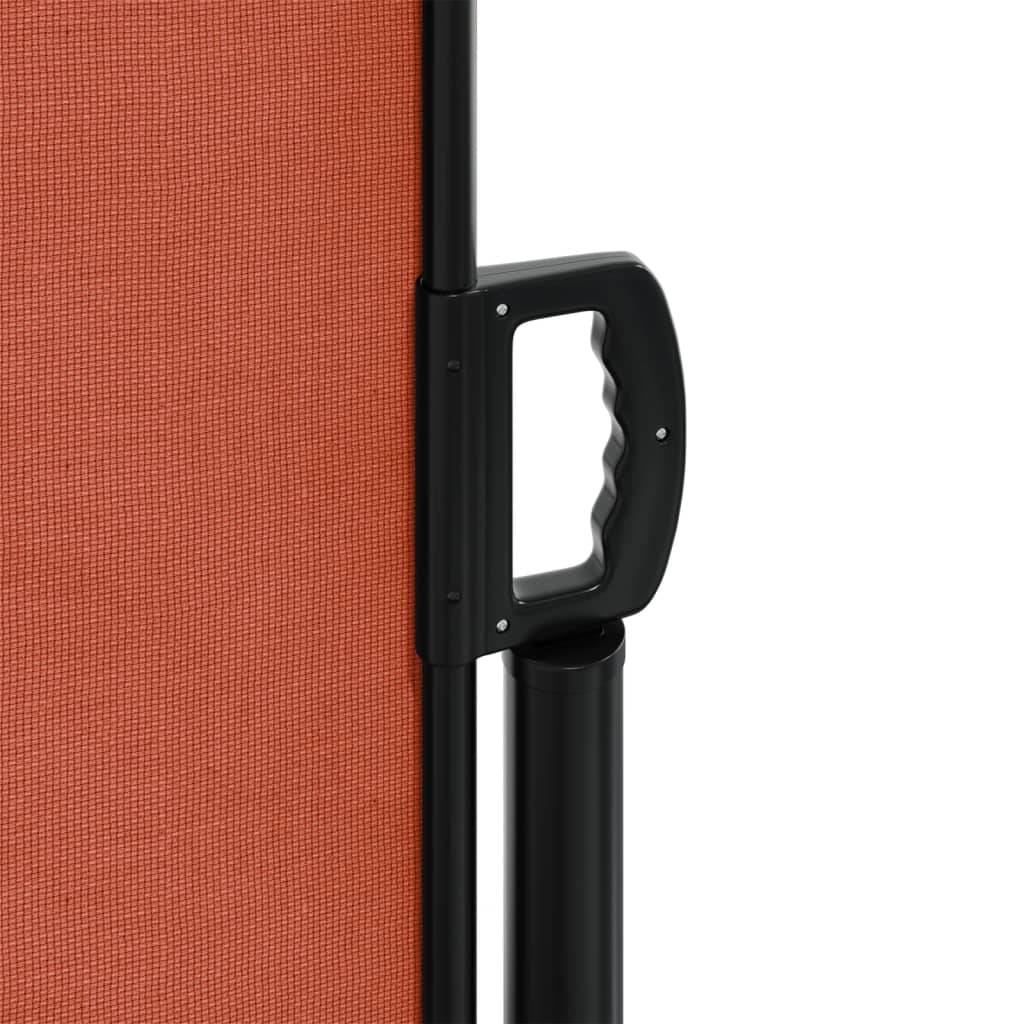 Store banne | Auvent latéral rétractable terre cuite 220x1200 cm Maison Chic - Image 8